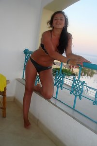 Voluptuous BBW passionately seducing with her body