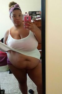 Curvy BBW woman sensually embracing her lover in embrace