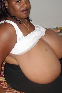 Luscious fat girl posing seductively in lingerie